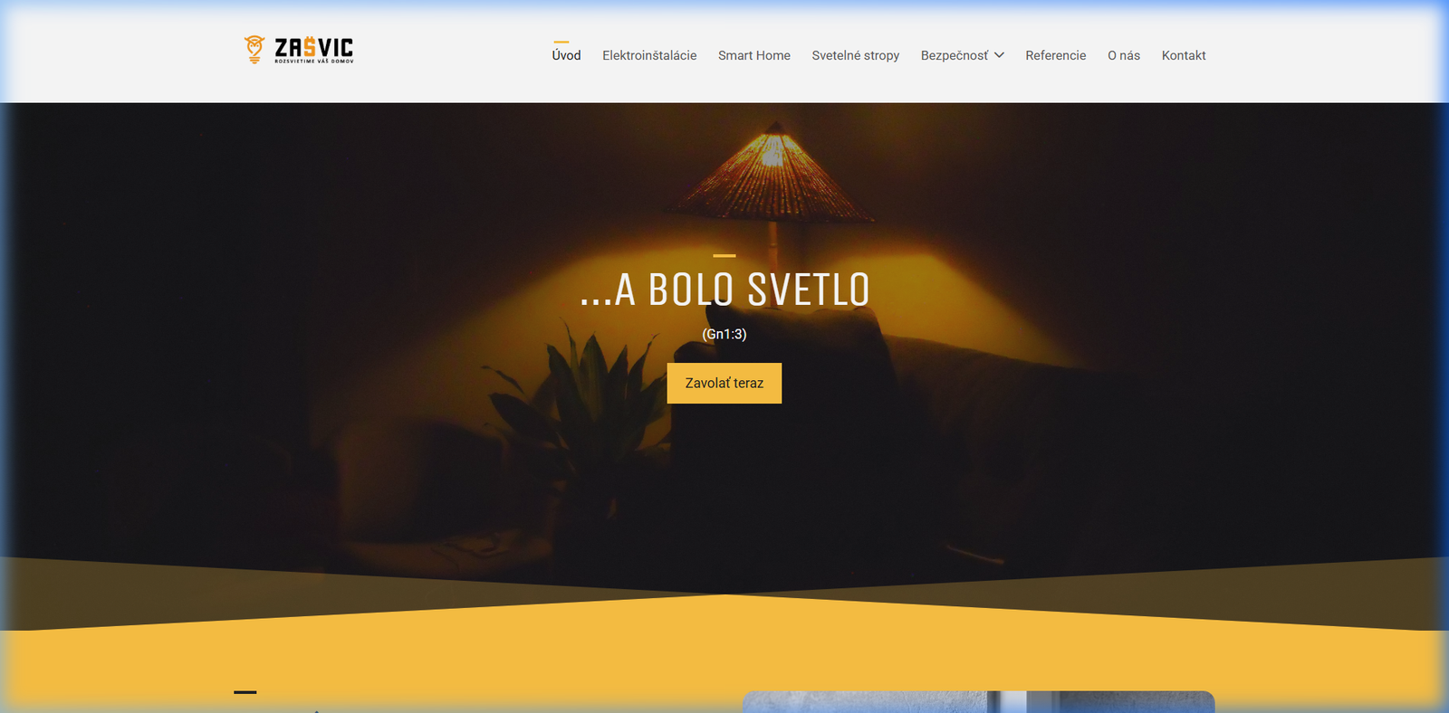 Zasvic.sk homepage